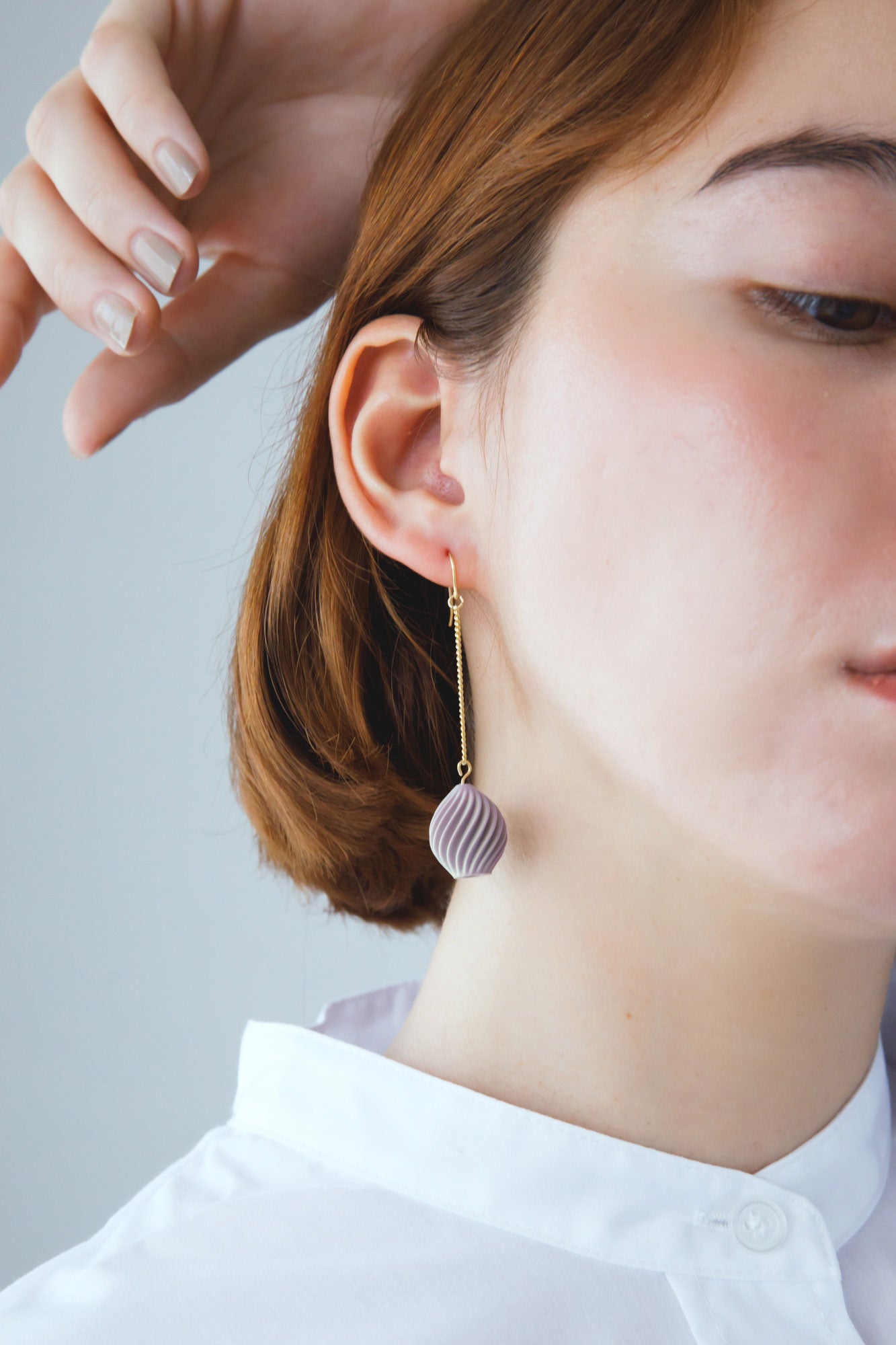 【✨極美品✨】IKUMIイクミ◎PIERCED BIG LONGT ピアスロンT QUQU - [PIERCE] CARAN - long - MysticSymphony