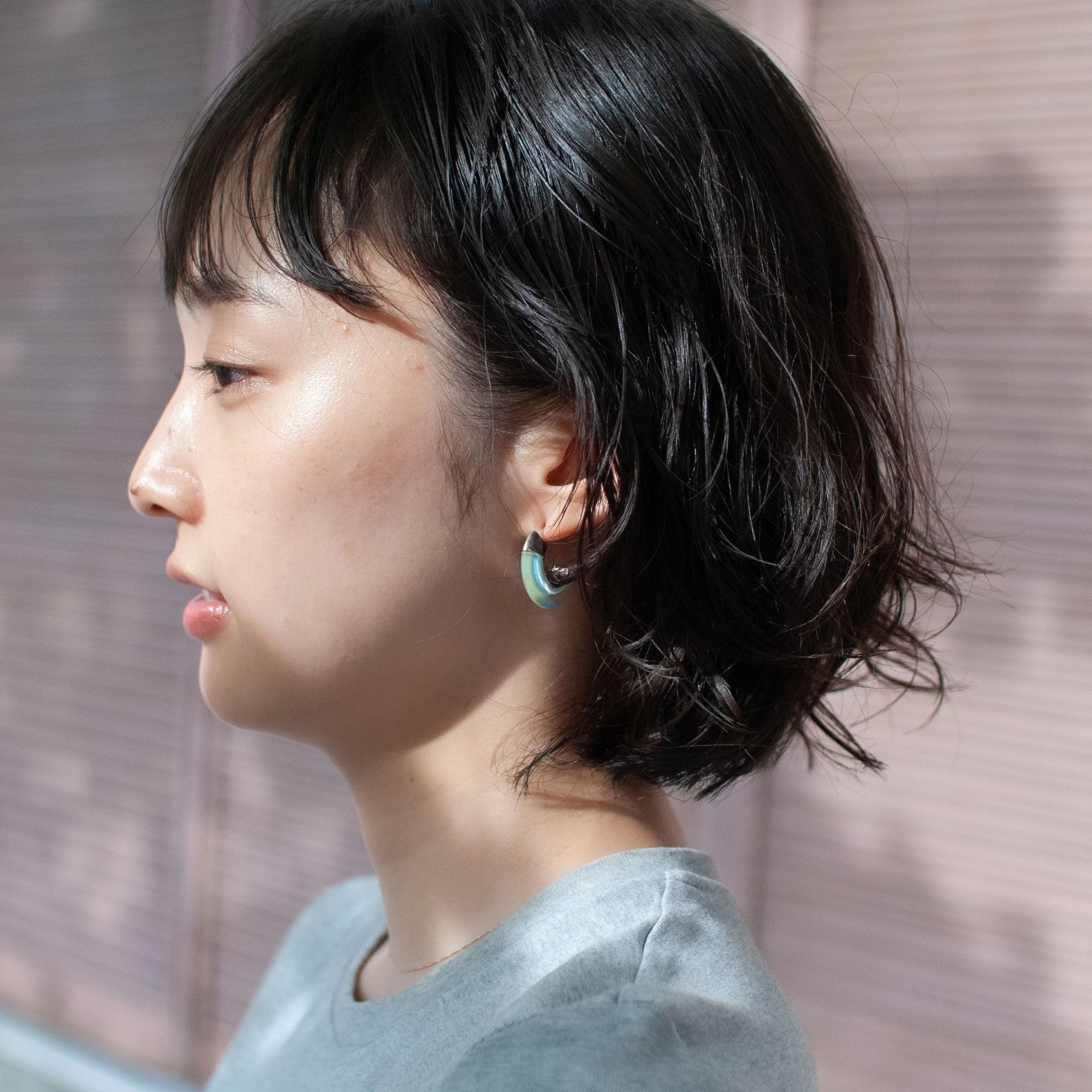 hoop / ピアス SV925 / #002 – QUQU