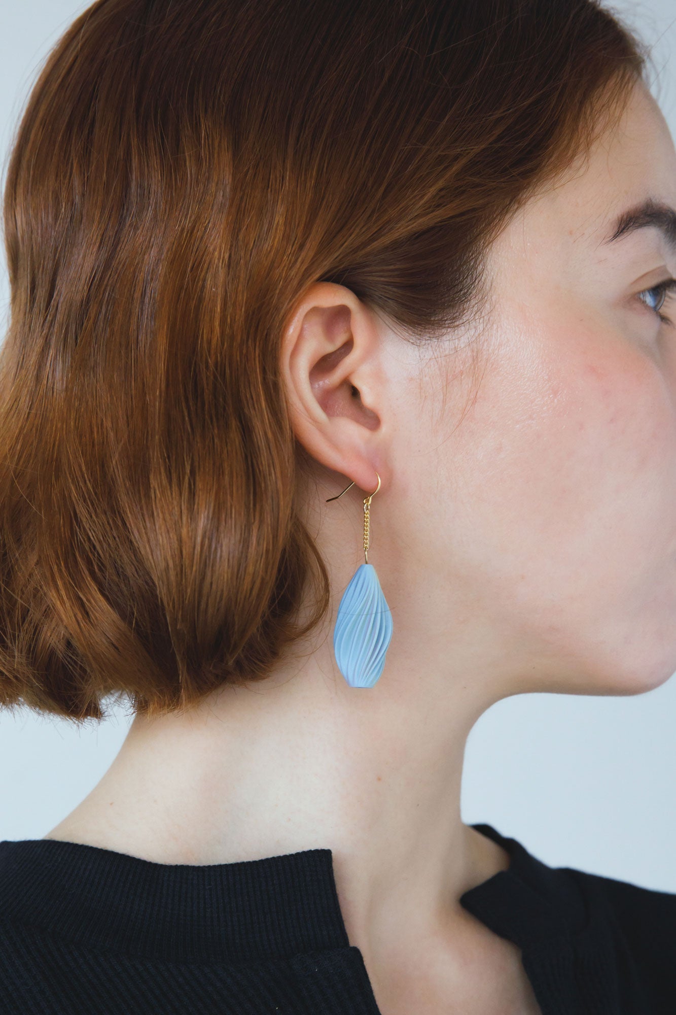【✨極美品✨】IKUMIイクミ◎PIERCED BIG LONGT ピアスロンT FLUFFY PIERCE GOLD - designsix ONLINE SHOP