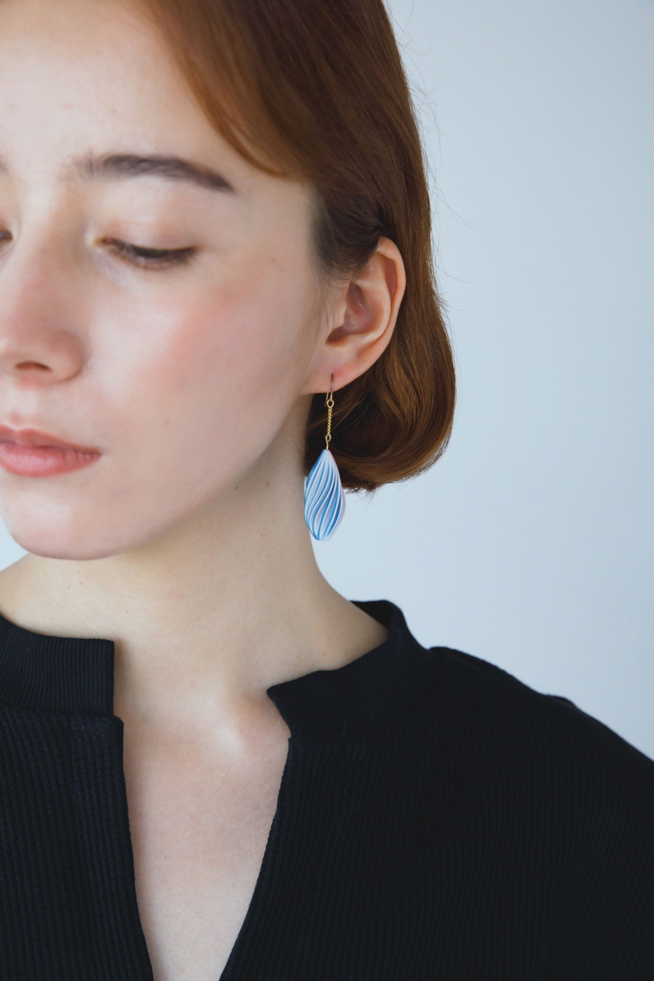 最高品質✨ハイクオリティ✨ セルパンボエムモアサナイトピアス✨アクアプレーズ ストーリーした比較の着画💎 2way ピアス😍 #BOUCHERON