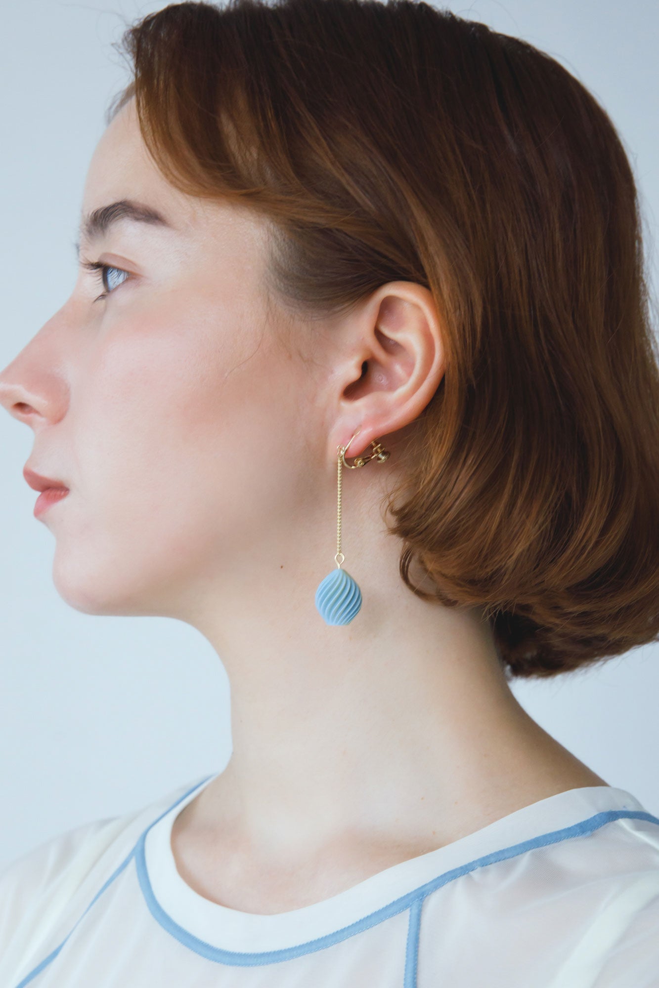 イヤリング Maxima Earrings マイ ツイン》 ホワイトゴールド＆ダイヤモンド モノ イヤー
