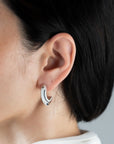 hoop / ピアス SV925 / 