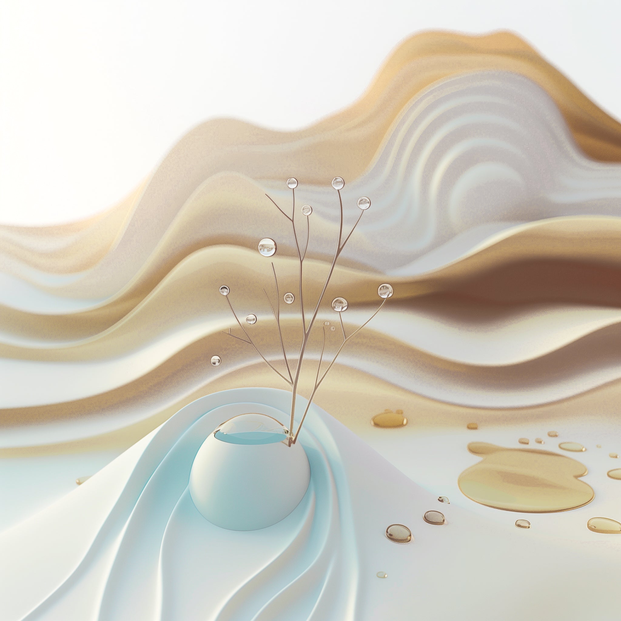 QUQU | 3D Printed Lifestyle Brand - CILA (FLOWER VASE)